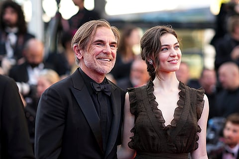 Director Matthieu Delaporte and Anamaria Vartolmei